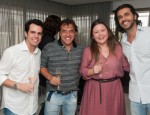 Luis Fernando, Rogério Antunes, Paloma Yamagata e Artur Fernandes