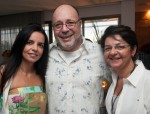 Adriana Falcão, Luis Fernando Redó e Gisele Falcão