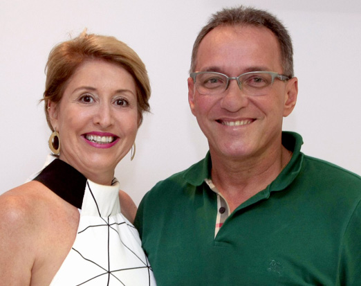 Ana Beatriz Gusmão e Paulo Cesar Gusmão