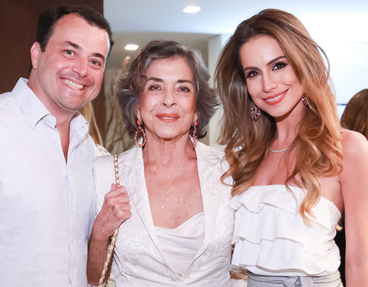João Daniel, Betty Faria e Nathalia Schneider