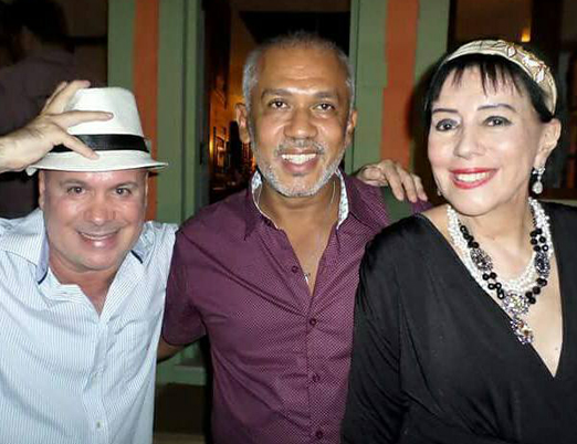 Eder Meneghine, Jô Santana e Yacy Nunes