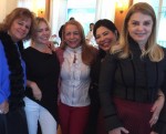 Rosana Rodrigues (Fofa), Mercedes Herrera, Candida Virginia Ribeiro, Claudia Cury e Inez Costa