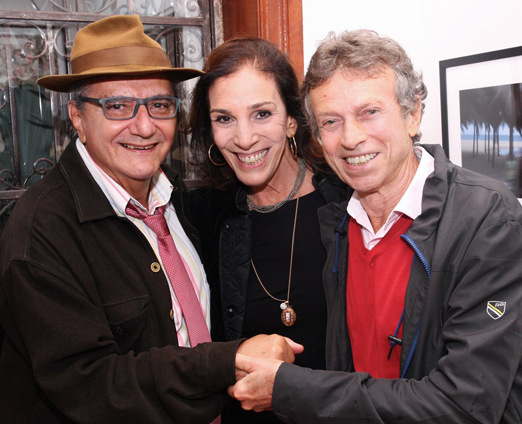 Jorge Salomão, Alicinha Silveira e Marco Rodrigues