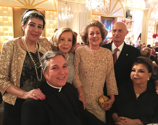 Yacy Nunes, Padre Edivino, Ilka Bambirra, Margareth Padilha e Maria Clara Tapajós
