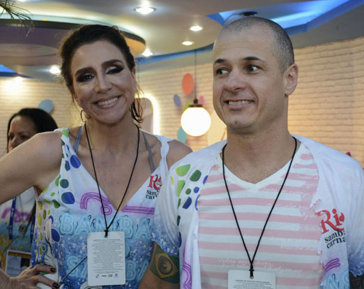 Marisa Orth e Evandro Pereira