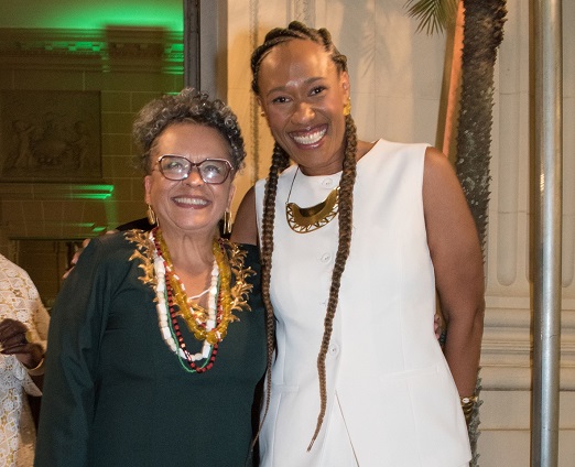 Ana Maria Gonçalves e Luana Xavier