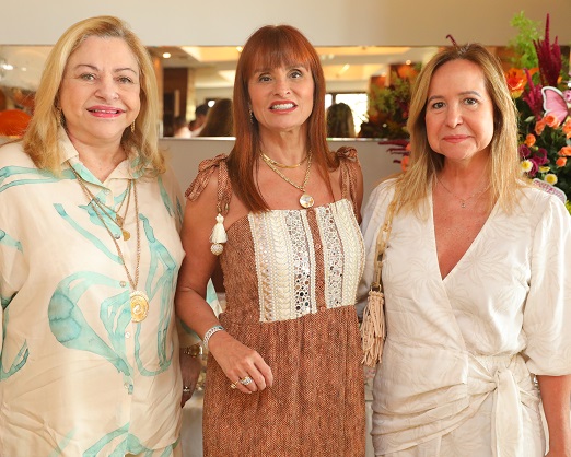Bernadete Simonelli, Márcia Echeverria e Jaqueline Barreto