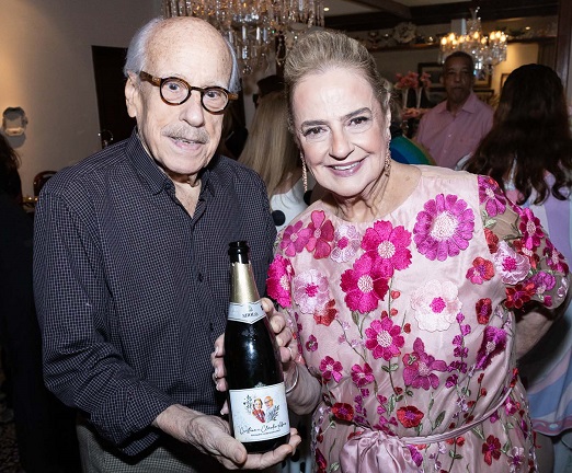 Cristina Aboim e o marido Claudio Aboim