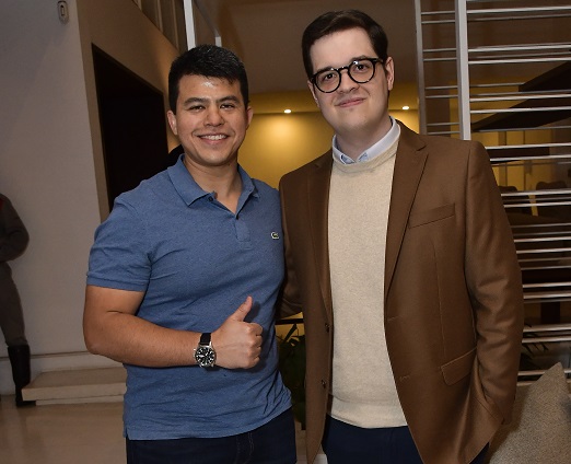 Elton Carmona e Pedro Mazer