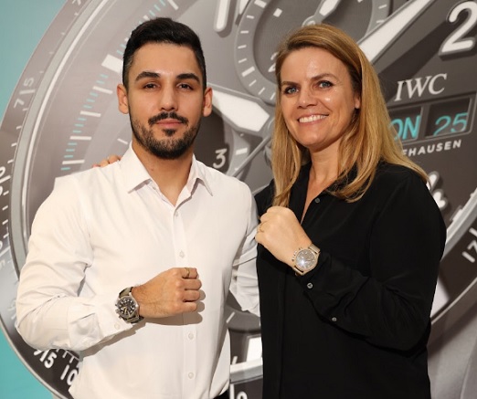 Kelvin Damasceno e Andrea Schellmoser