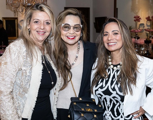 Leila Esposito, Monika Nakamura e Marcia Romão