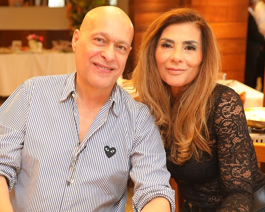 Luiz Xavier e Claudia Bueri
