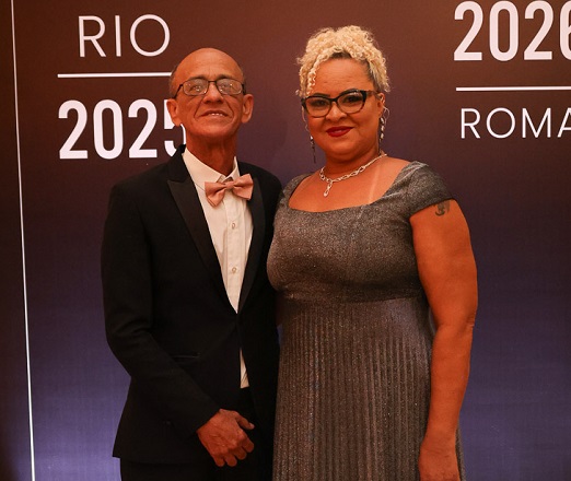 Mestre Ciça e Tania Domingos