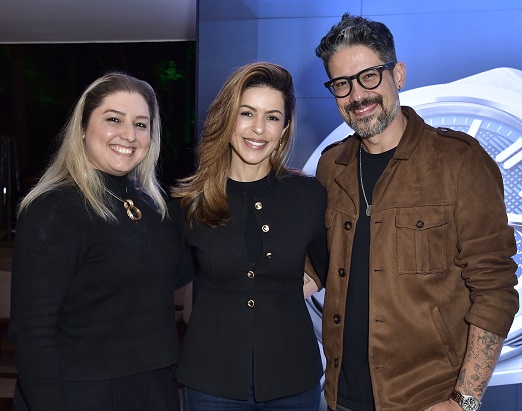 Patricia Gattone, Renata Gomes e Phelipe Siani