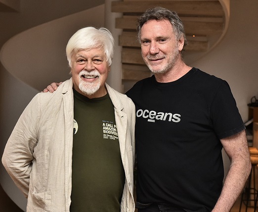 Paul Watson e Oskar Metsavaht