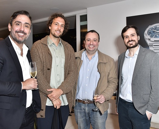 Ricardo Vilarouca, Bruno di Bello Martinelli, Daniel Fazzonari e Pedro Wiech