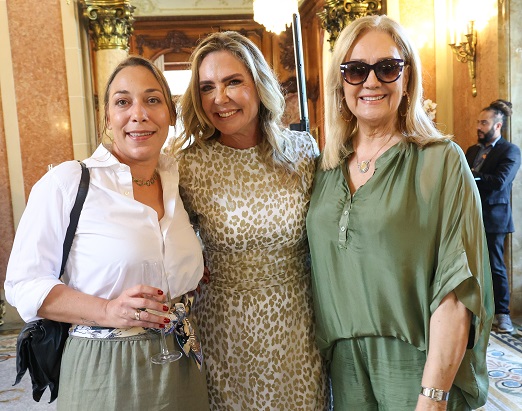Arianna Fantini, Márcia Veríssimo e Alda Soares