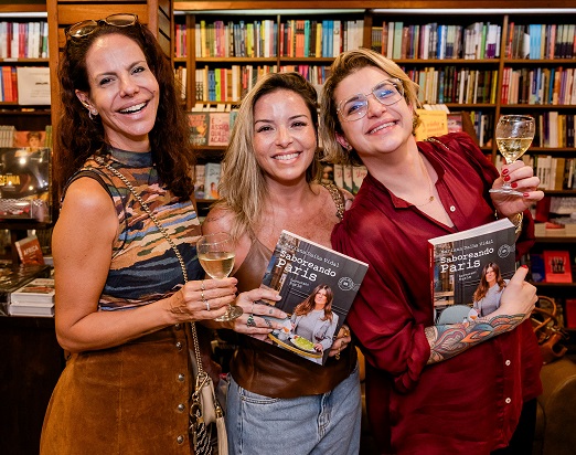 Carol Vaz, Olga Torres e Tassi Lage