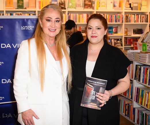 Christiane Monnerat e a sensitiva Jéssica Oliveira