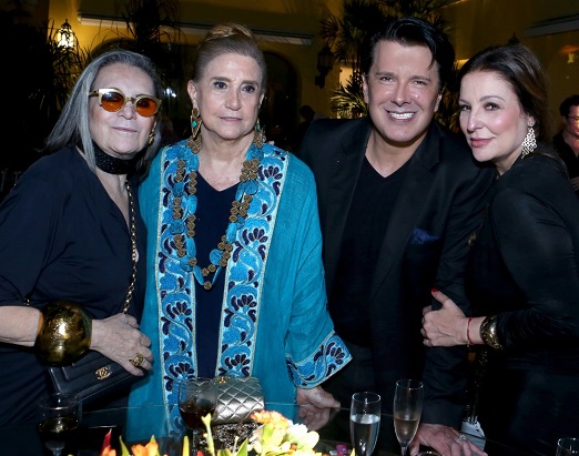 Fátima Martins, Madeleine Saade, André Ramos e Pinha Mello Franco