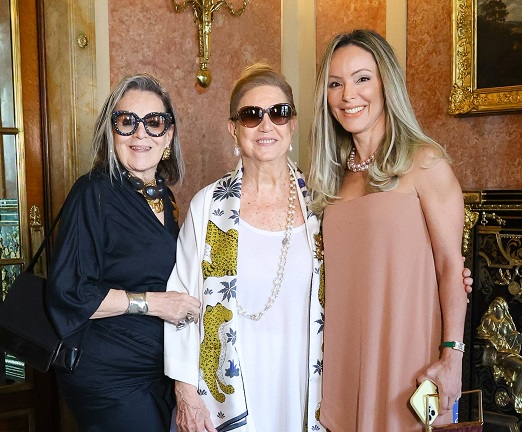 Fátima Martins, Madeleine Saade e Camila Miranda