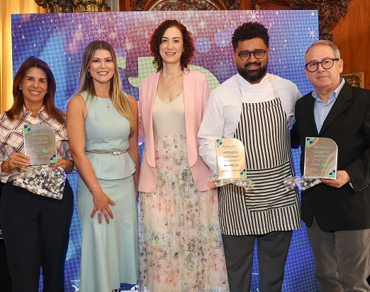 Fernanda Amaral, Analine Castro, Paola Figueiredo Danilo Parah e Gustavo Gil