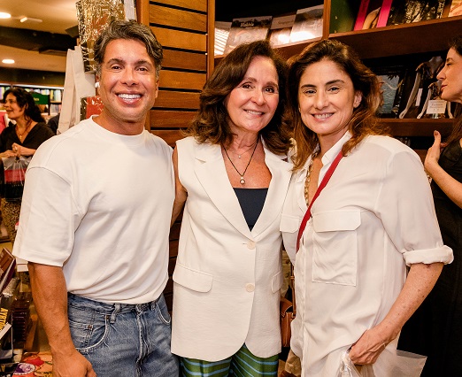 G Junior, Ana Andreazza e Isabel Becker