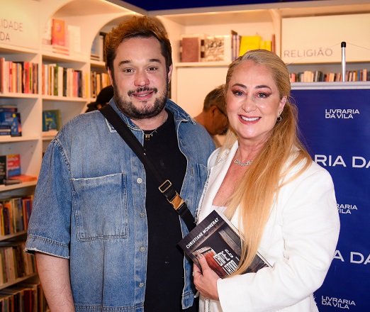 Helinho Calfat e Christiane Monnerat