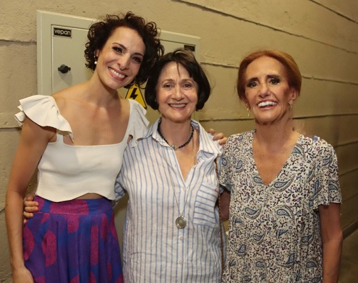 Irupé Sarmiento, Zezé Polessa e Vera Lafer
