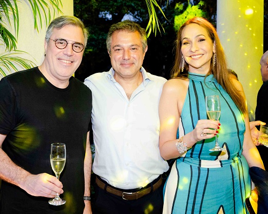 Luciano Saldanha, Marcos Rocha e Maria Beltrão