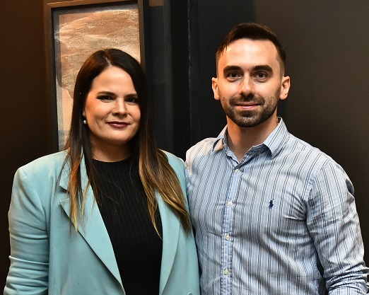 Marcella Arnaut e Tyron Nevrous