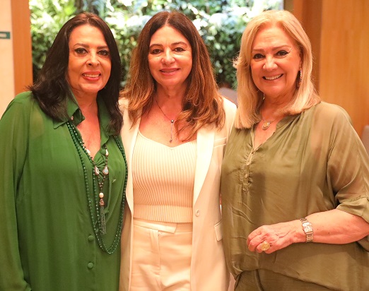 Maria Luiza Mendonça, Hosana Pereira e Alda Soares