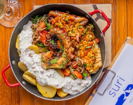 Prato do Suri Ceviche Bar