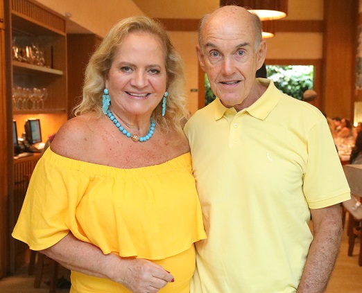 Renata Fraga e o marido Paulo Fraga