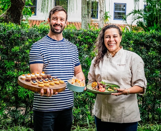 Sacha Lecoanet e Luanna Malheiros