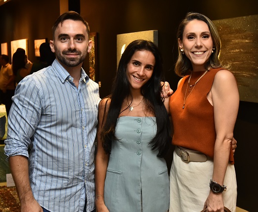 Tyron Nevrous, Alexandra Nova e Leticia Monteiro