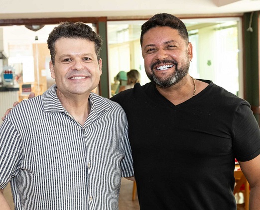 Carlos Lamoglia e Marcos Vivan