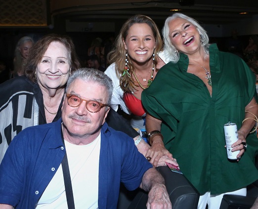 Dona Dea Lucia, Edney Silvestre, Mariana Belém e Fafa de Belém