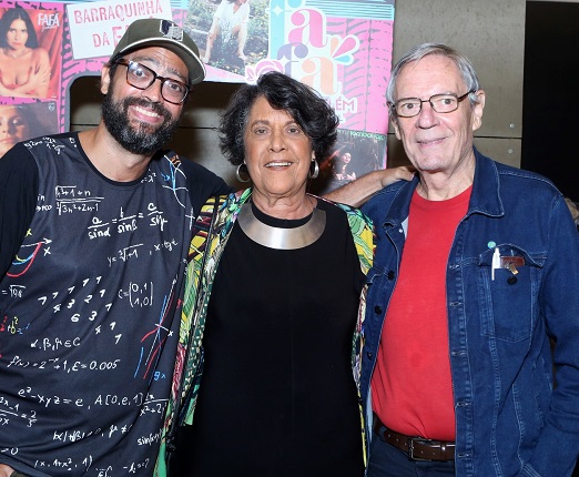 Fernando Caruso, Chico Caruso e Eliana Caruso