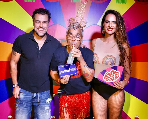 Joaquim Lopes, Evandro Rius e Marcella Fogaça