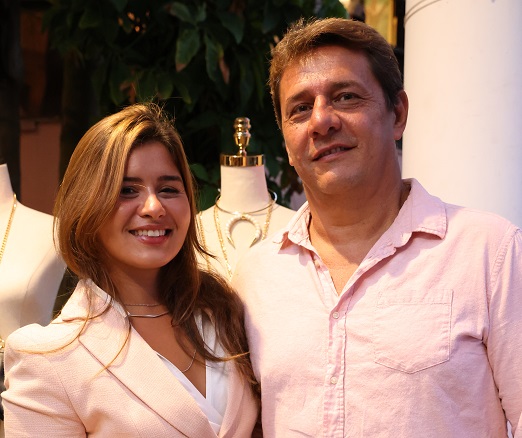Juliana Mantovani e Claudio Soares