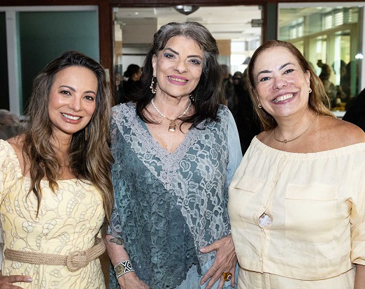 Marcia Romão, Rose May Addario e Claudia Cury