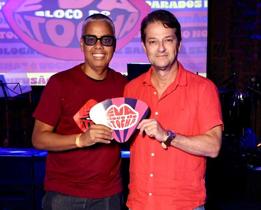 Max Viana e Marcelo Serrado