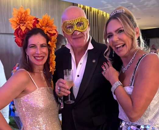 Andréa Löfgren, Marcelo Itagiba e Márcia Veríssimo