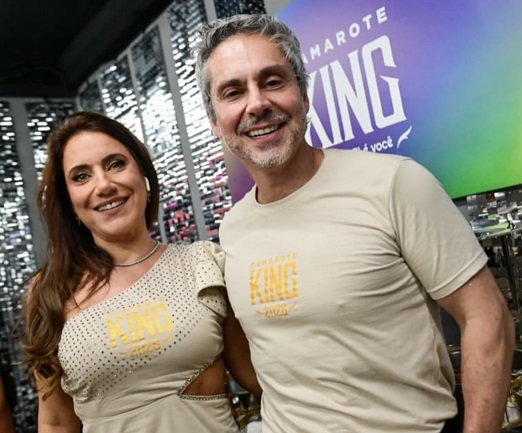 Lilian Martins e Alexandre Nero