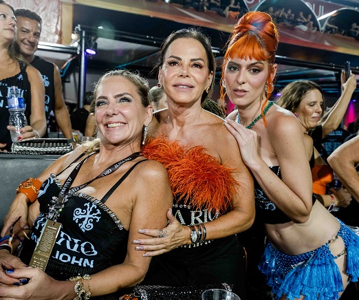 Márcia Veríssimo, Patricia Garcia e Gigi Dias