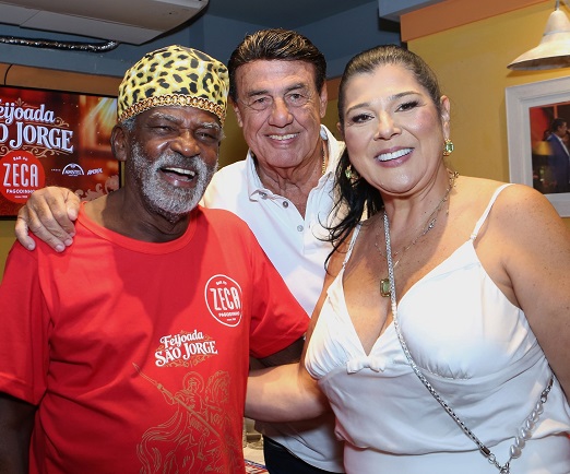 Antonio Pitanga, Jorge Perlingeiro e Monica Silva
