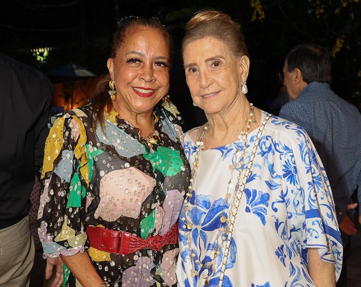 Candida Virgínia Ribeiro e Madeleine Saade