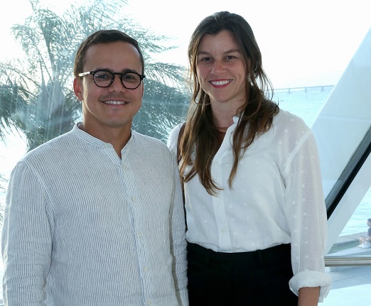 Cristiano Vasconcelos e Marina Piquet