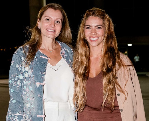 Cristine Paes e Victoria Cavalliere